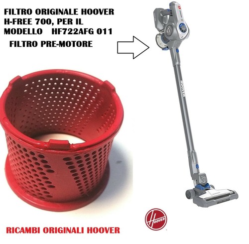 FILTRO PRE MOTORE ASPIRAPOLVERE H-FREE 700 HOOVER HF722AFG 011 | eBay