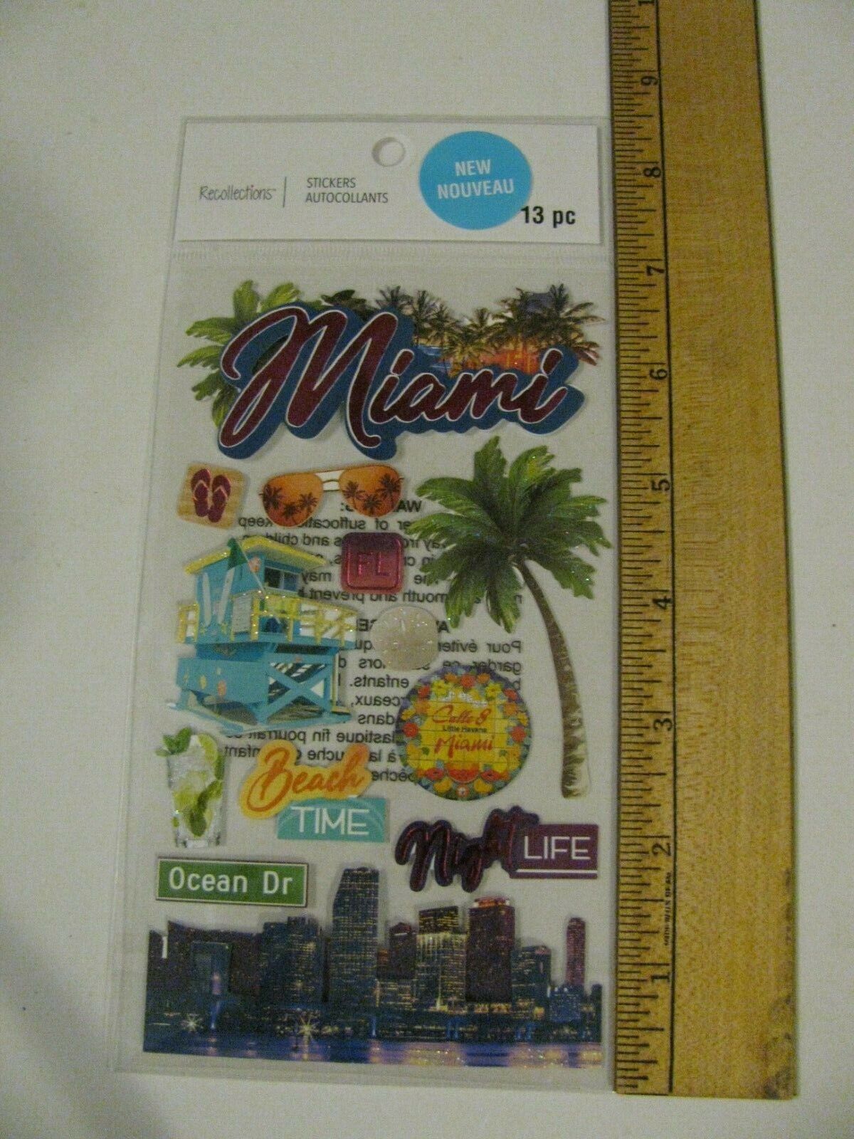 Miami Dimensional Stickers by Recollections™