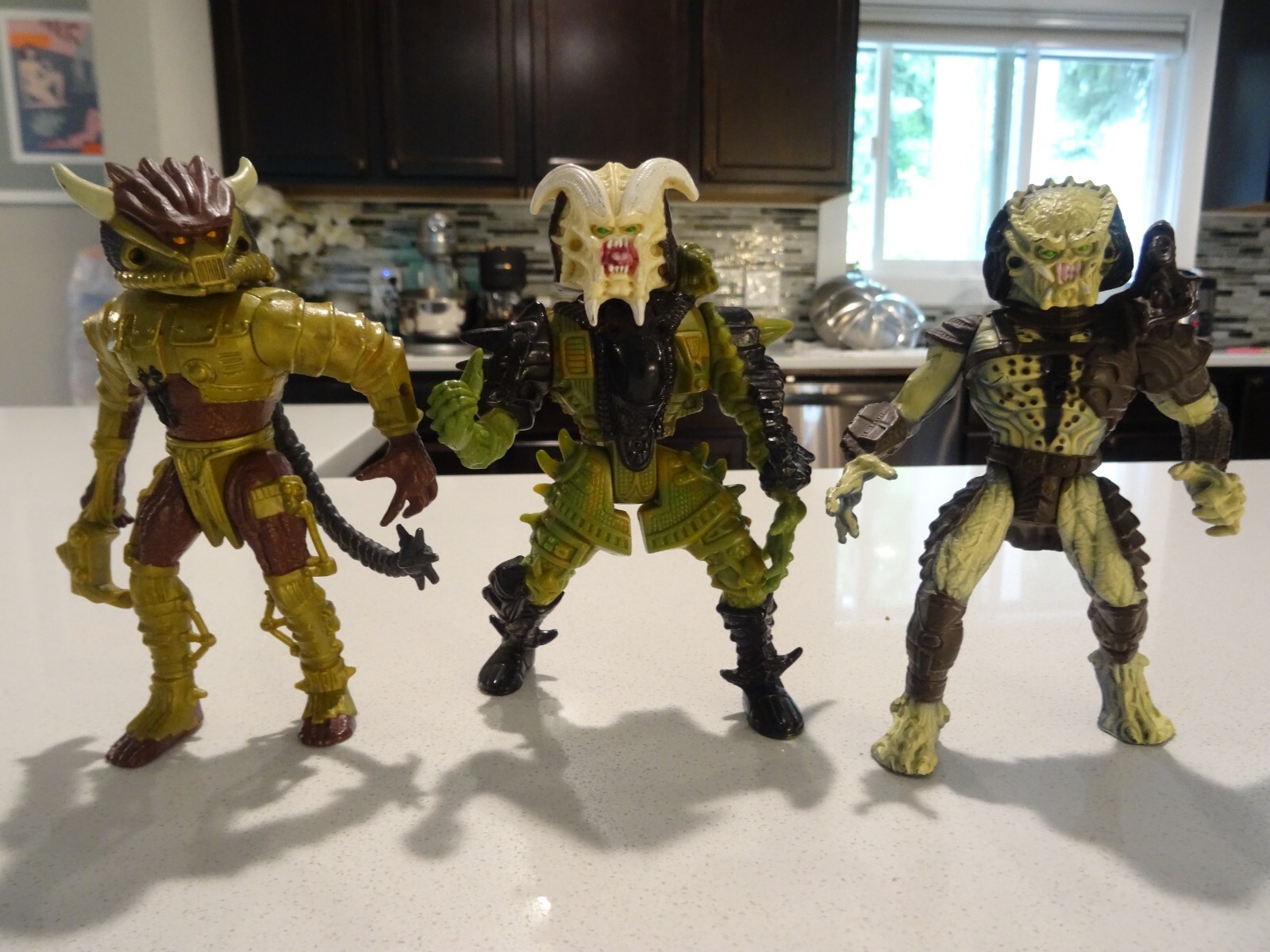 VTG LOT OF 3 - Kenner Predator Vintage 1996 STALKER PREDATOR ACTION FIGURES C#15