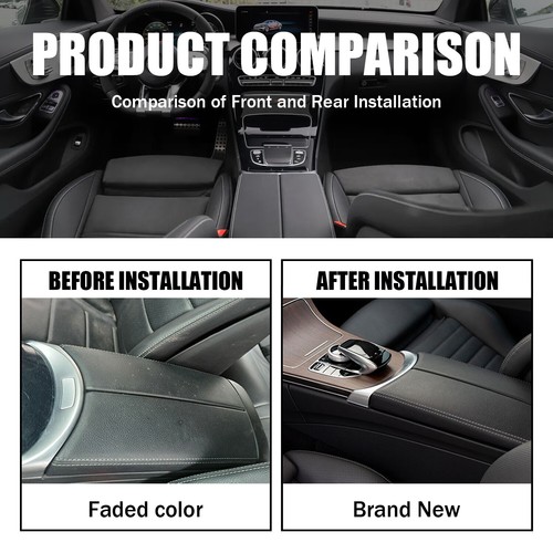 Center Console Storage Lid ArmRest for 2015-2020 Mercedes-Benz C300 C63 AMG S - Picture 4 of 11