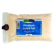 Himalayan Crystal Salt - 500g FINE by Bob's Best - Full Spectrum Ancient Salt