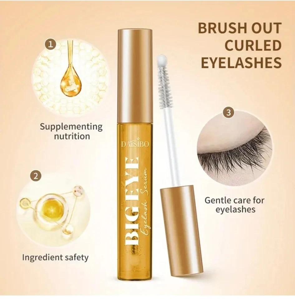 Wimpern- & Augenbrauenserum – Nährendes Feuchtigkeitsgel mit Hyaluron & Keratin - Bild 4 von 4