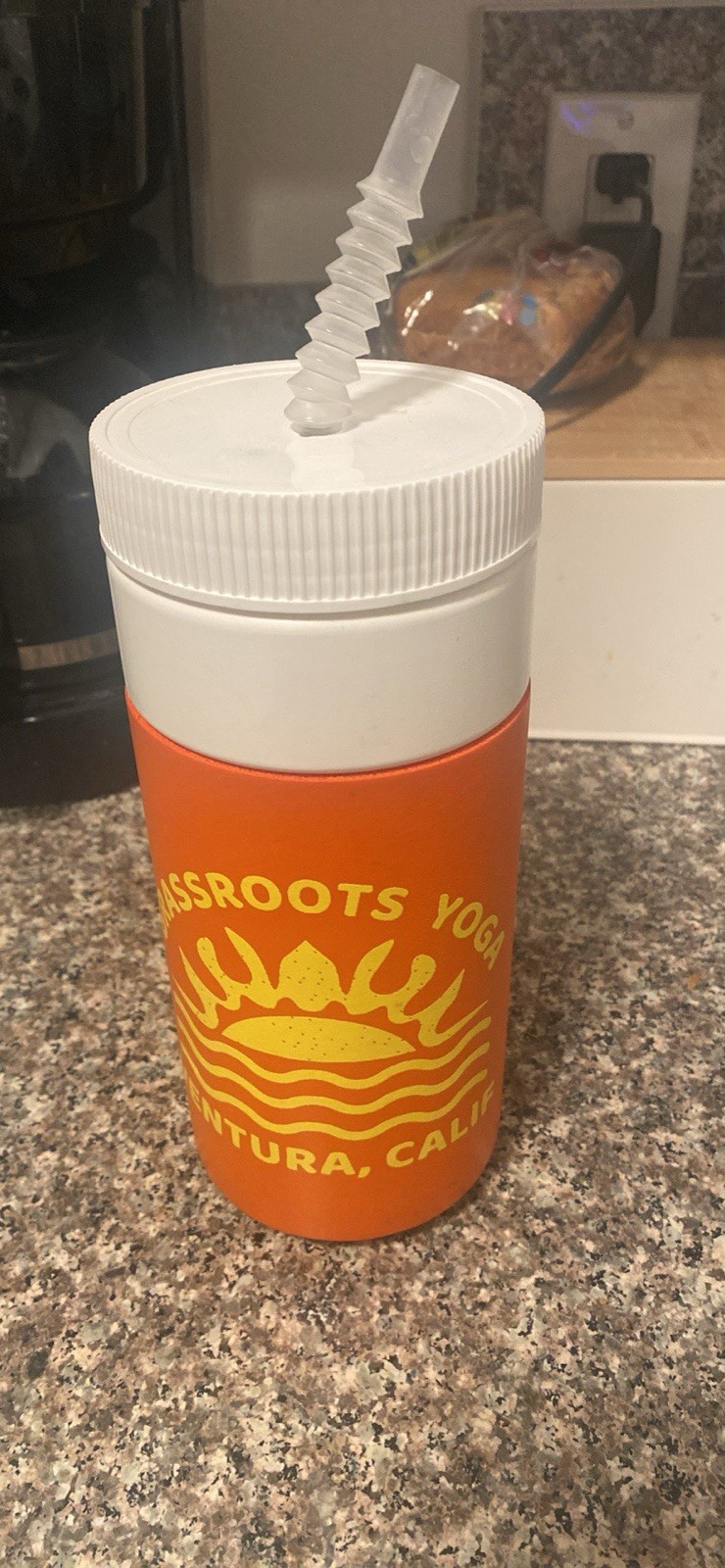 grassroots yoga water bottle