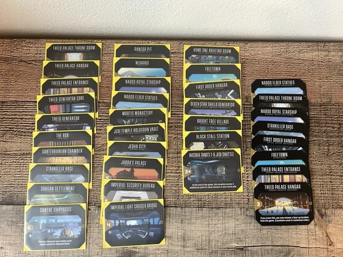 Star Wars Rivals Location Lot SERIES 2  - 27 locations plus extras