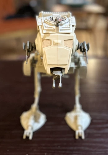 Vintage Star Wars AT-ST Scout Walker Vehicle Kenner 1982 Complete Works