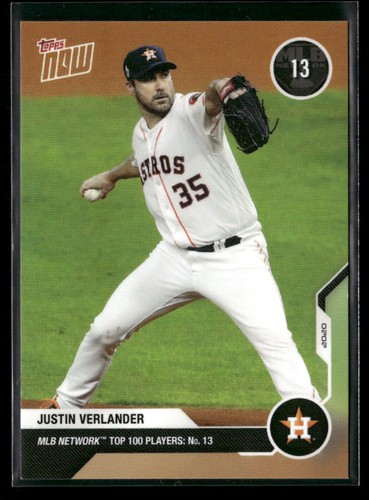 2020 Topps Now MN-13 Justin Verlander