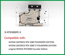 Granzon GPU Water Block For NVIDIA RTX3080 / 3080Ti FE Founder Edition