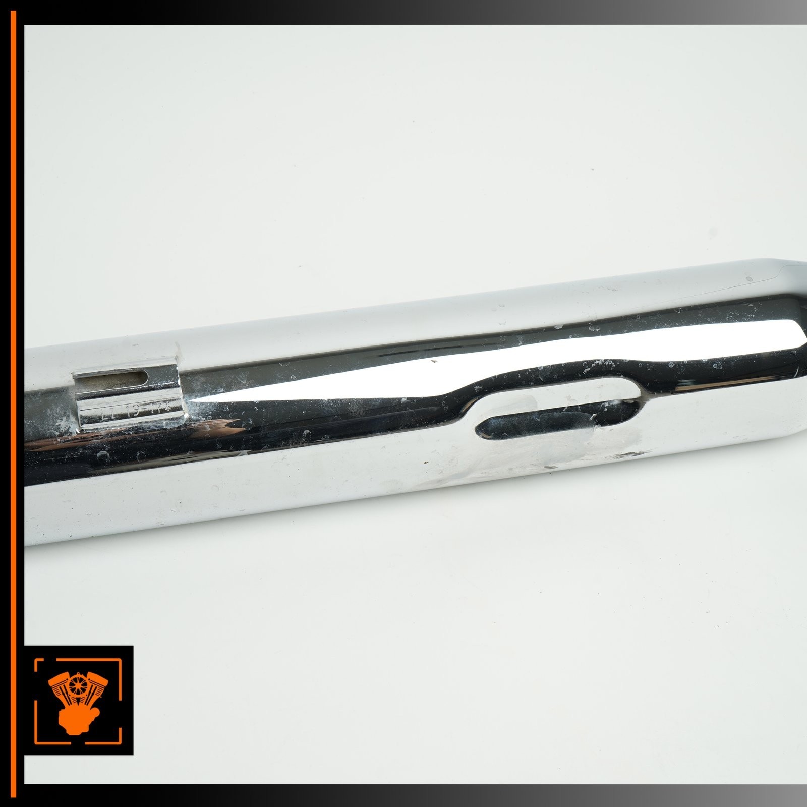 09-13 Harley Electra Glide Rear Left Side Exhaust Muffler Pipe Rinehart