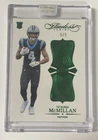 Tetairoa McMillan 2025 Panini Flawless Rookie Base #5 Emerald Gem /5 Panthers KG