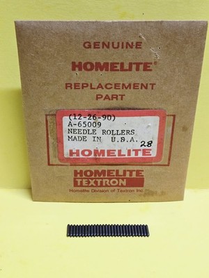 Homelite A-65009 Connecting Rod Needle Bearing Set Super EZ, EZ, XL Mini, EZAO