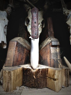 Fallkniven S1X Canvas Micarta Handles