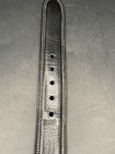 Trafalgar Black Leather Dress Belt Size 36 Made In USA — photo 6