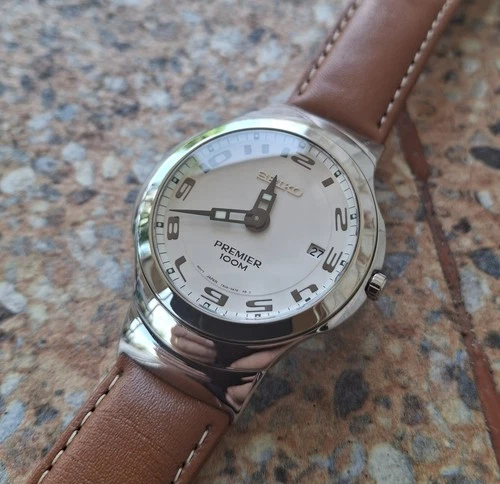 Seiko Premier Quartz 7N39 0A78 June 2003  Seiko Epson Commemorative IPO