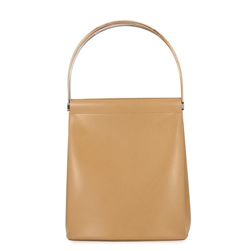 CARTIER Trinity Handbag Leather Beige L1000524