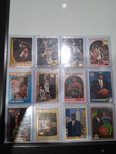 NBA LOT OF H.O.F ROOKIES INSERTS STICKER AUTO GOLD RODMAN SHAQ ROBINSON MUTOMBO