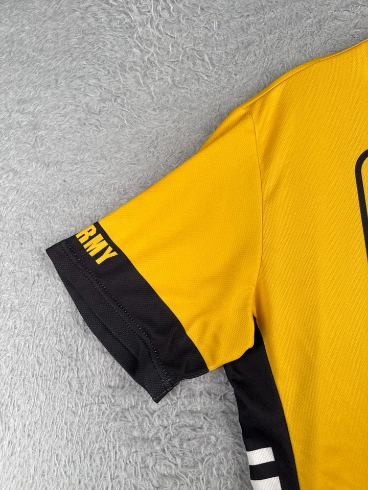 Camiseta de Ciclismo Primal Adulto Extra Grande Amarilla Negra Ejército de Estados Unidos 1/2 Cremallera Manga Corta Foto 3 de 4