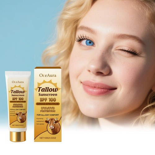Beef Tallow Sunscreen - SPF 30+ Natural Beef Tallow Sunscreen for Face & BodyAu- - Picture 2 of 17