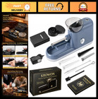 Automatic Electric Cigarette Rolling Machine One Touch Maker with Accessories