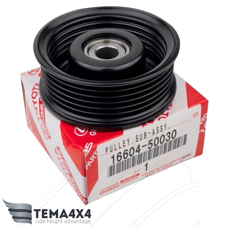 Polia de marcha lenta original do fabricante Toyota para Lexus Toyota 1660450030 - Imagem 4 de 4