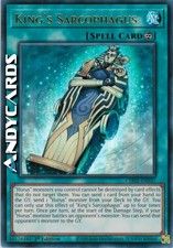 KING'S SARCOPHAGUS • (Sarcofago Del Re) • Ultra R • CH02 EN037 • 1Ed • Yugioh!