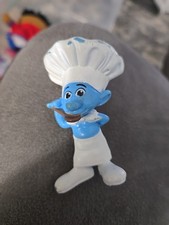 Smurfs Chef Happy Meal Toy McDonalds PVC Figure