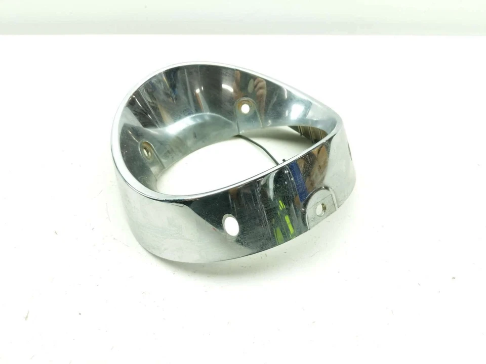 04 Honda VTX1300S VTX 1300 Headlight Ring - Image 3 of 4