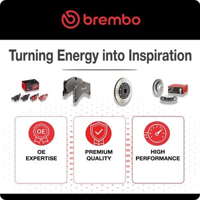 BREMBO PRIME LINE Brake Pad Set - P50149 - Fits Mercedes Front - OE Quality