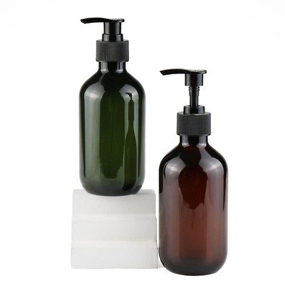 Seifenflasche 300ml Duschgel Flasche Leere Glänzende Flasche Presse Typ