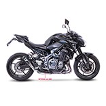 Échappement SBK LV-10 carbone au quotidien pour piloter la Kawasaki Z 900 A2 en ville et escapade