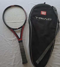 Wilson Triad 5.0 Oversize 110 Tennis Racquet Racket Cover 4 1/2 Grip 27.25