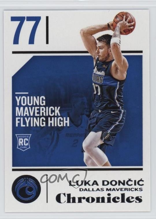 2018-19 Panini Chronicles Luka Doncic #71 Rookie RC