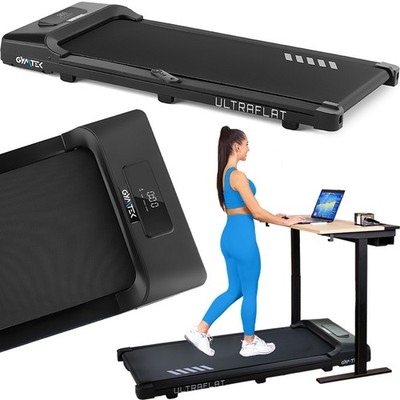 Gymtek  Laufband  Walking Pad Treadmill bis 100 kg, 8 km/h Ultraflat Ultraflach