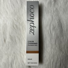 Zephoco Color Changing Foundation Stick Natural Exp September 14th 2028 New