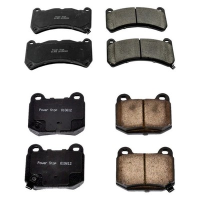 For Subaru WRX STI 20 Disc Brake Pad Set Z16 Evolution Clean Ride Ceramic Front