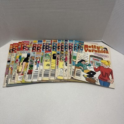 Betty & Veronica Comics - Lot Of 17 - Archie Series- 1988-1995 - Titles Is Pics