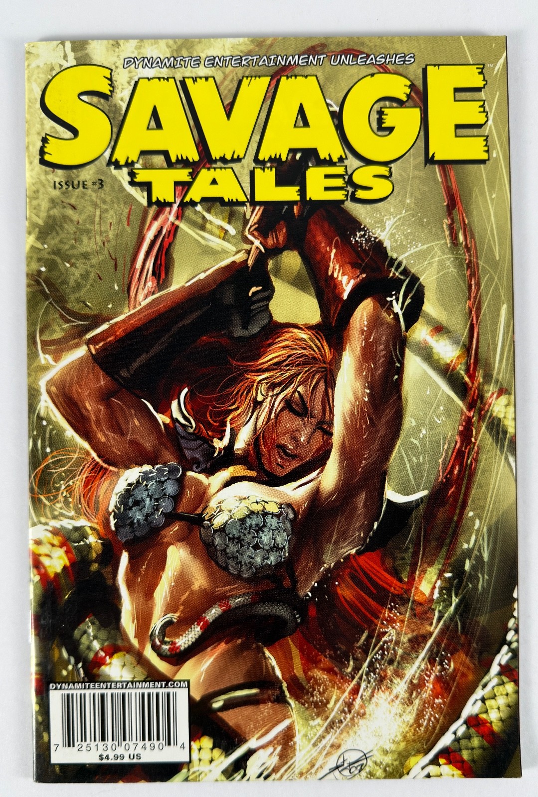Savage Tales Vol. #3 Variant SEJIC Red Sonja 2007