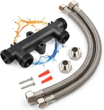 WP596816 Replacement Sensor Valve Kit, 4.5 Inch Sensor Valve, 2 X 12 Inch Supply