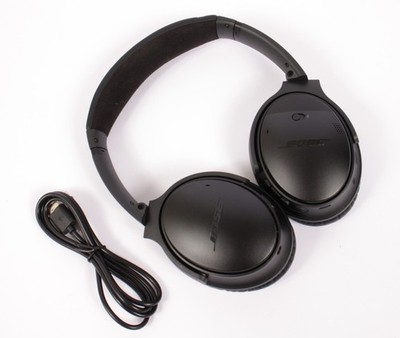 * EXCELLENT * Bose QuietComfort 35 II Wireless Noise-Cancelling Headphones Black