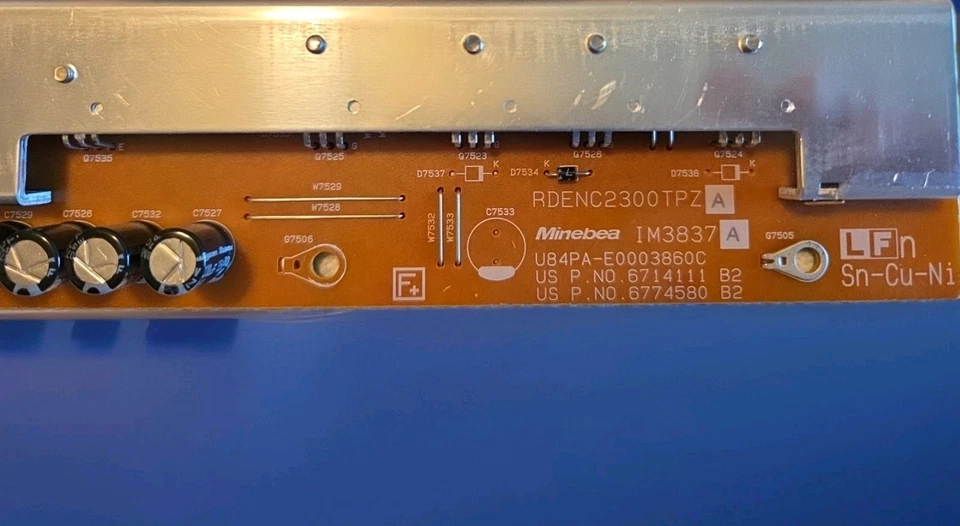 INVERSOR DE RETROILUMINACIÓN SHARP LC-37D42U LC-37D43U LC-C3742U RDENC2300TPZA  Foto 3 de 3