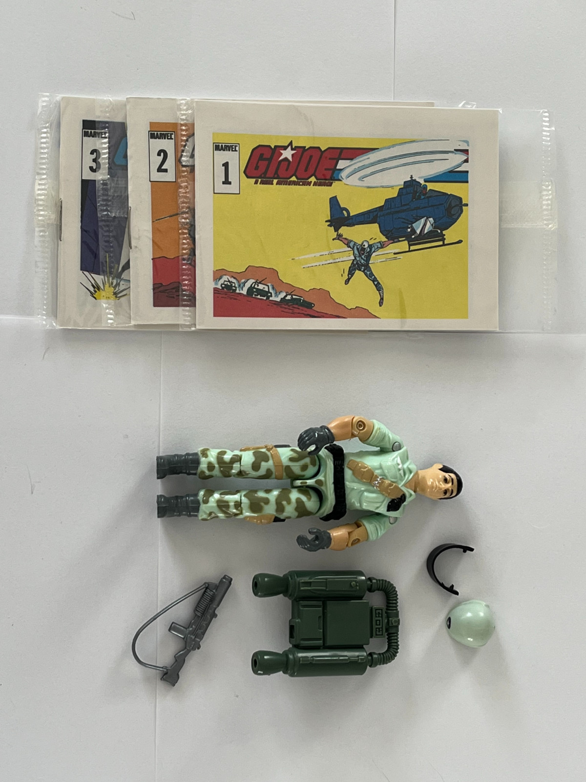 1980'S GI JOE ARAH *STARDUSTER* MAIL AWAY FIGURE 100% COMPLETE: NEAR MINT+