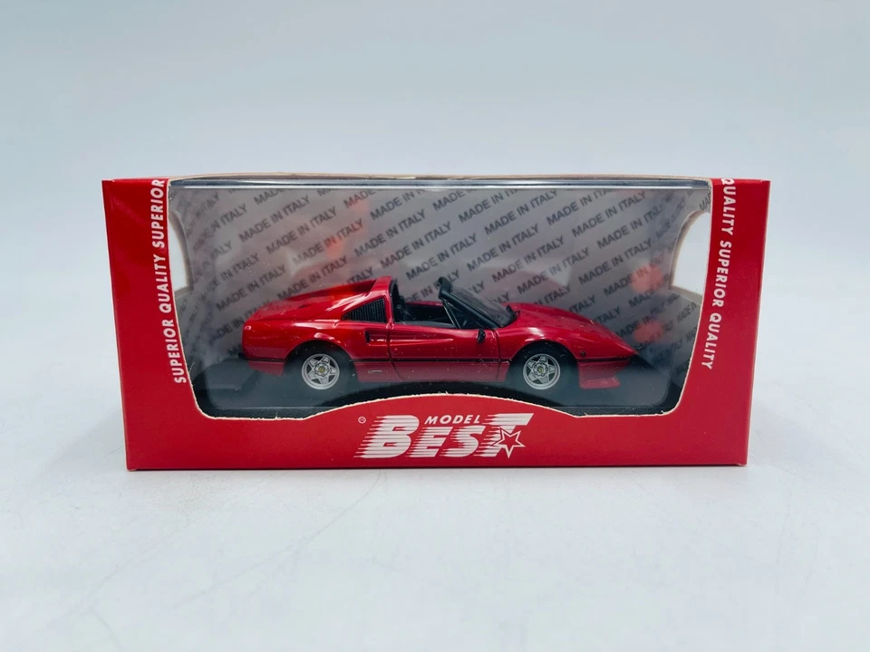 BEST MODEL 9807 FERRARI 308 GTS Personal Car Jean Paul Belmondo 1.43 - Photo 2/4