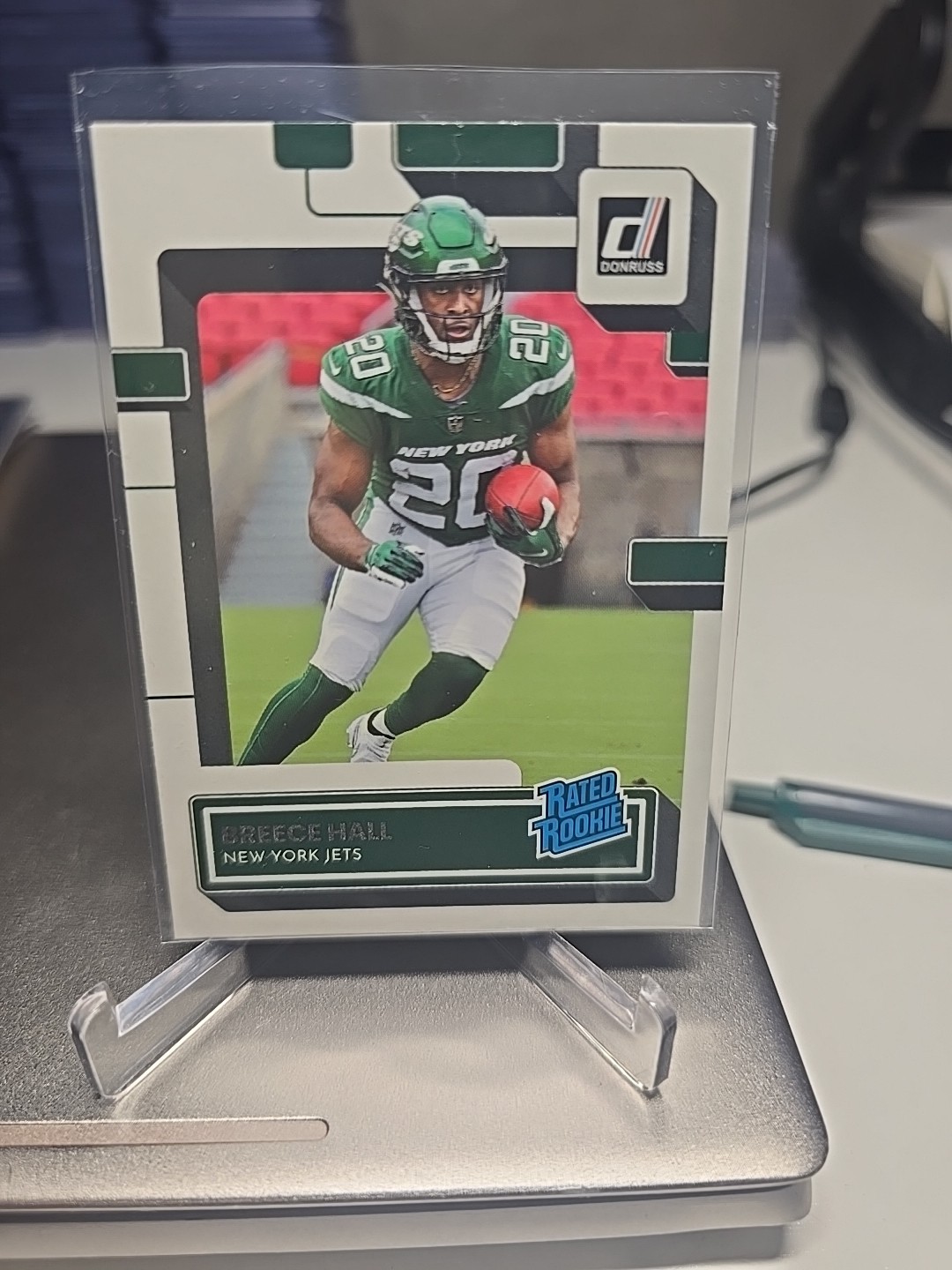 2022 Panini Donruss - Rated Rookie Breece Hall #314 (RC)