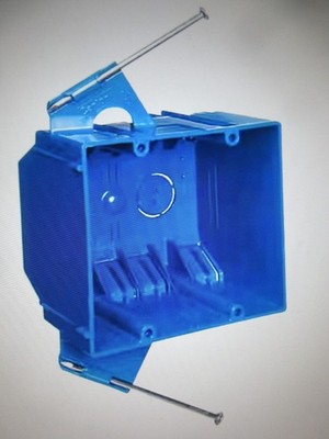 Carlon 2-Gang 32 cu in Electrical PVC New Work Electrical Switch Outlet Box 50PK