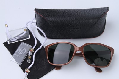 Rare Vintage Vuarnet 009 Brown Sunglasses PX3000 Mineral Gray lens