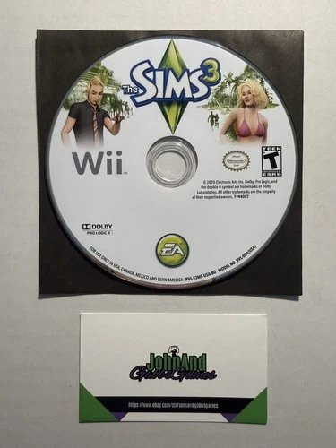 The Sims 3 (Nintendo Wii, 2010)