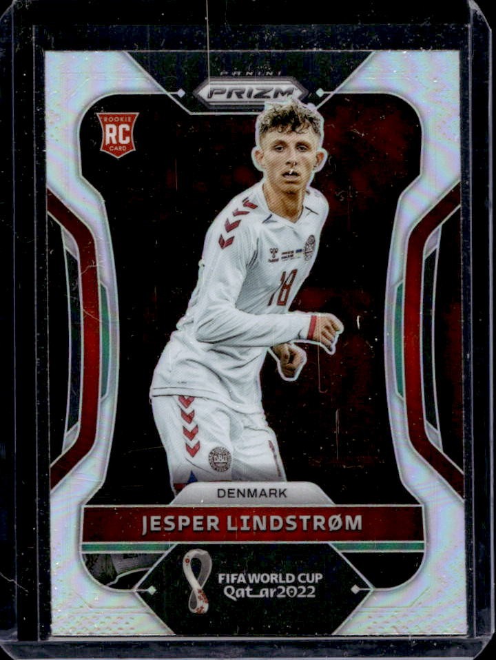 2022 Panini Prizm World Cup Jesper Lindstrom RC Silver Rookie #68