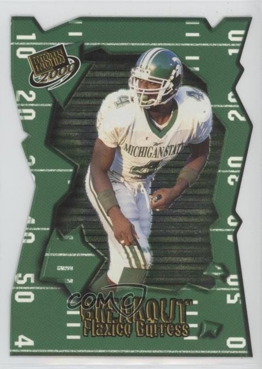 2000 Press Pass Breakout Plaxico Burress #BO4 Rookie RC 1l6n