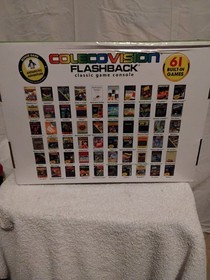 Coleco ColecoVision Flashback Console 61 Built-In Games Plug N Play