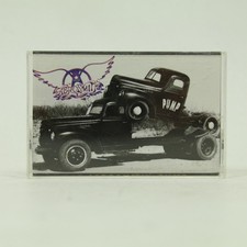 Vintage Aerosmith Cassette Tape Pump Hard Rock 1989 Geffen UPC 075992425455