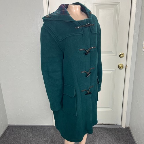 Giacca Gloverall US 46 EU 56 lana toggle cappotto originale con cappuccio vintage - Foto 5 di 9